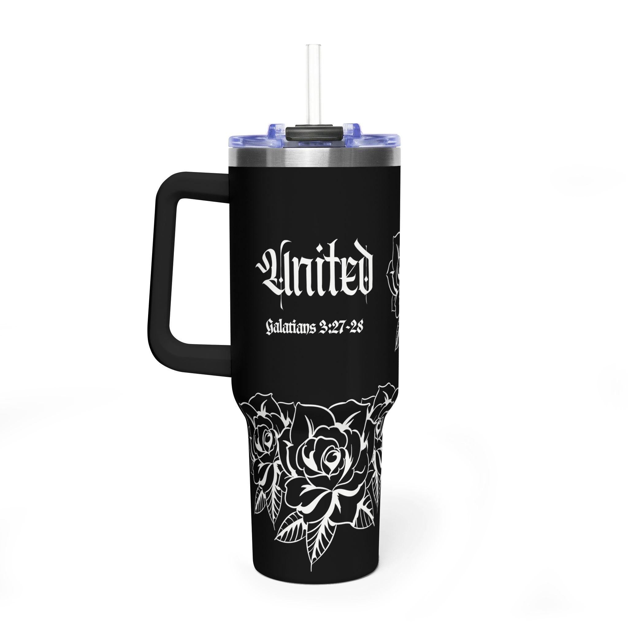 United Tattoo Tumbler | 40oz Vacuum Thermal Tumbler