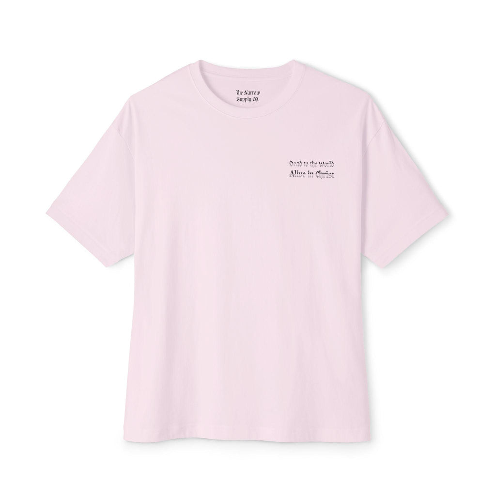 Dead to the World, Alive in Christ Boxy Tee