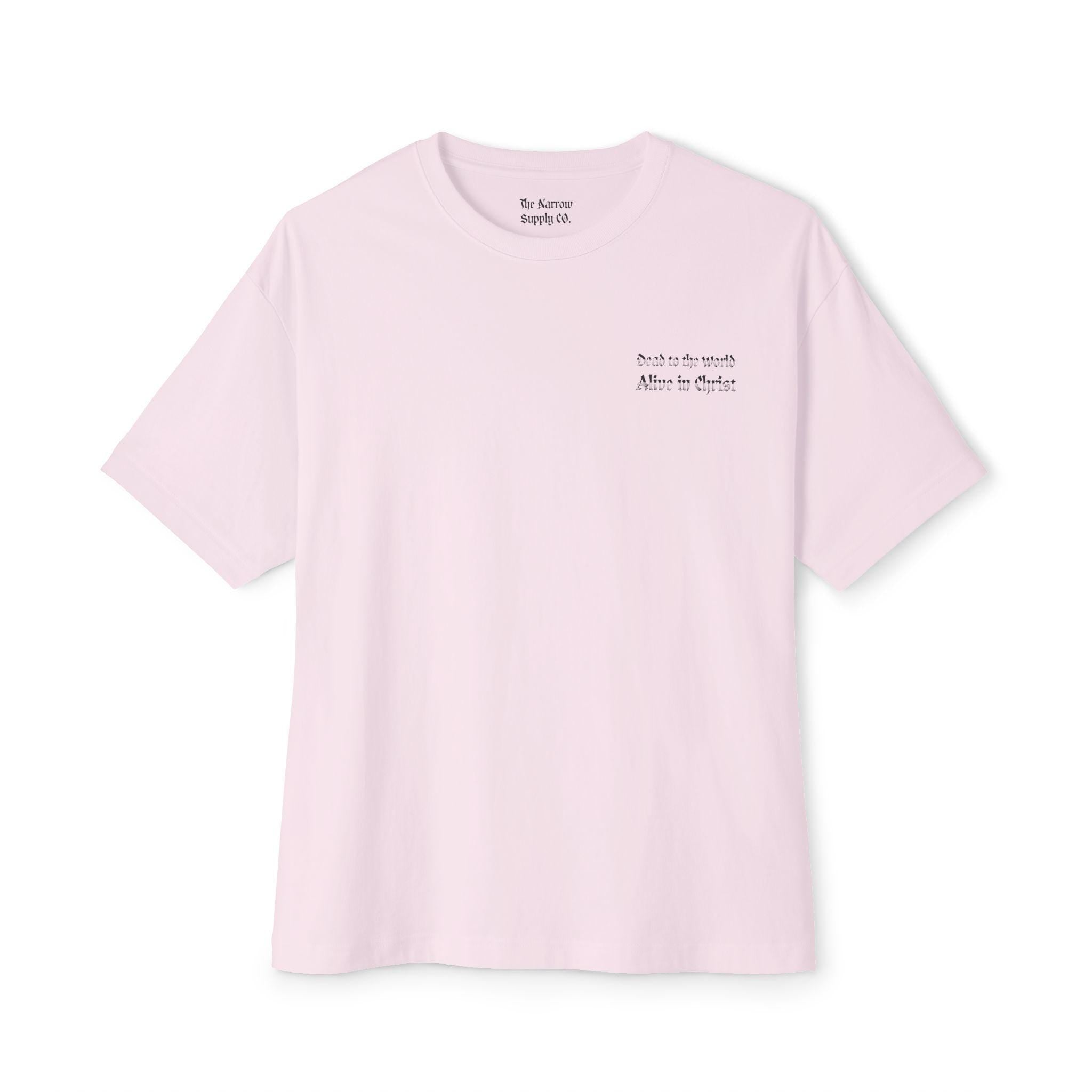 Dead to the World, Alive in Christ Boxy Tee