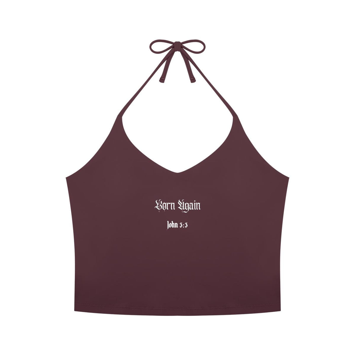 Born Again Halter Workout Tank