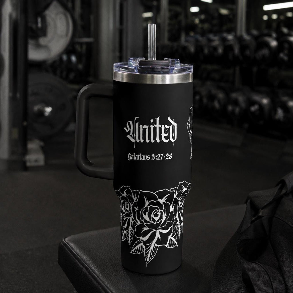 United Tattoo Tumbler | 40oz Vacuum Thermal Tumbler
