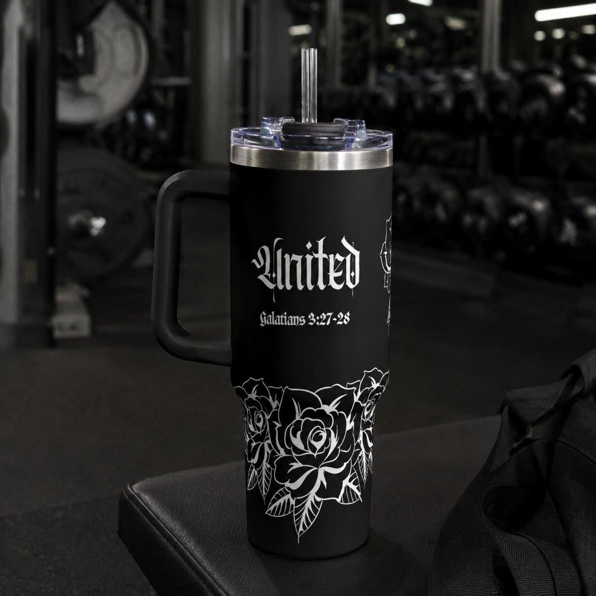 United Tattoo Tumbler | 40oz Vacuum Thermal Tumbler
