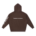 Hebrews Zip Hoodie/ Cybercigilism Hoodie "Transformed, not Conformed"