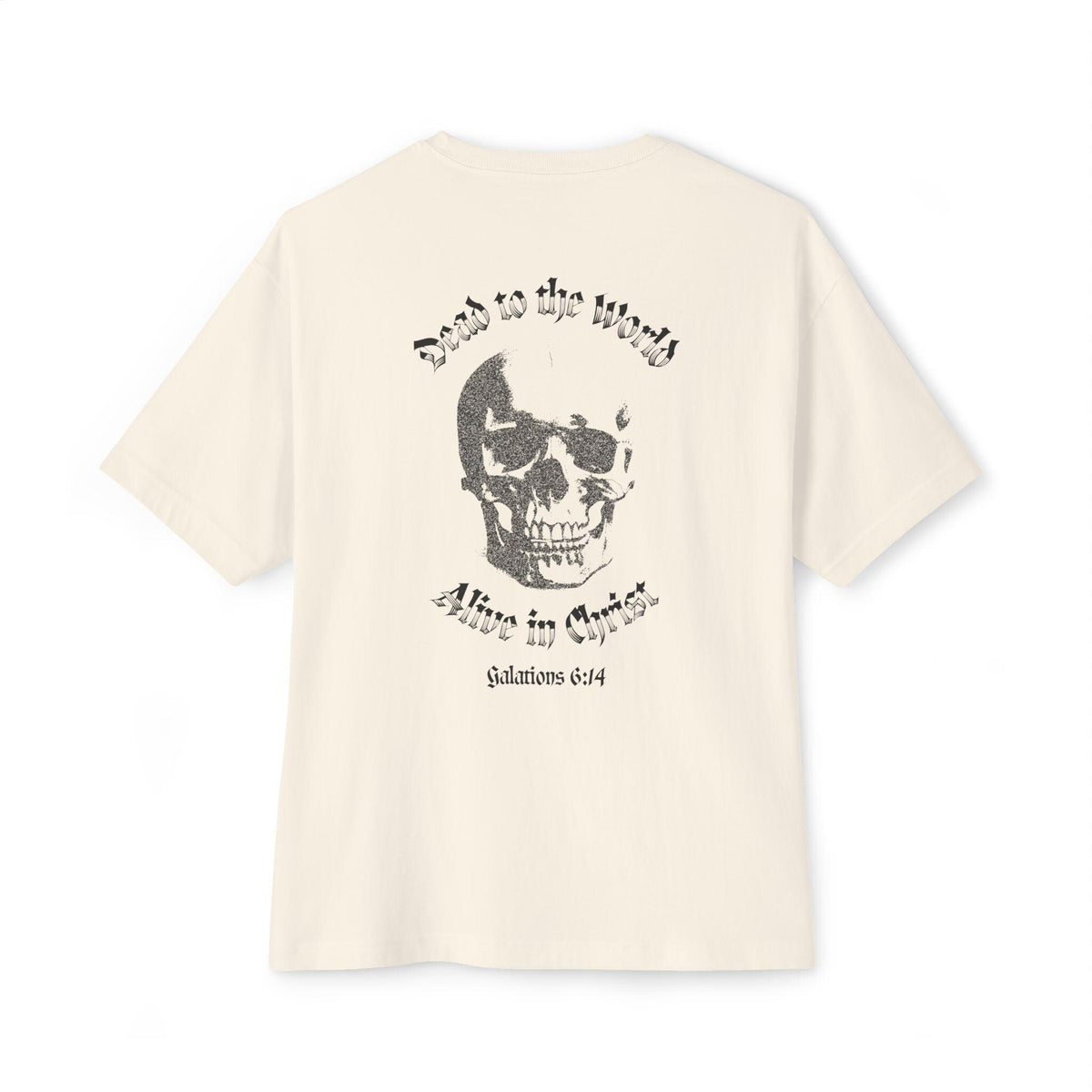 Dead to the World, Alive in Christ Boxy Tee